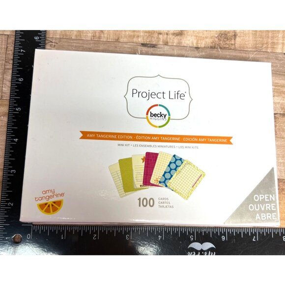 Project Life Amy Tangerine Edition Mini Kit 100 Journaling Cards Scrapbooking Cr - Picture 6 of 6